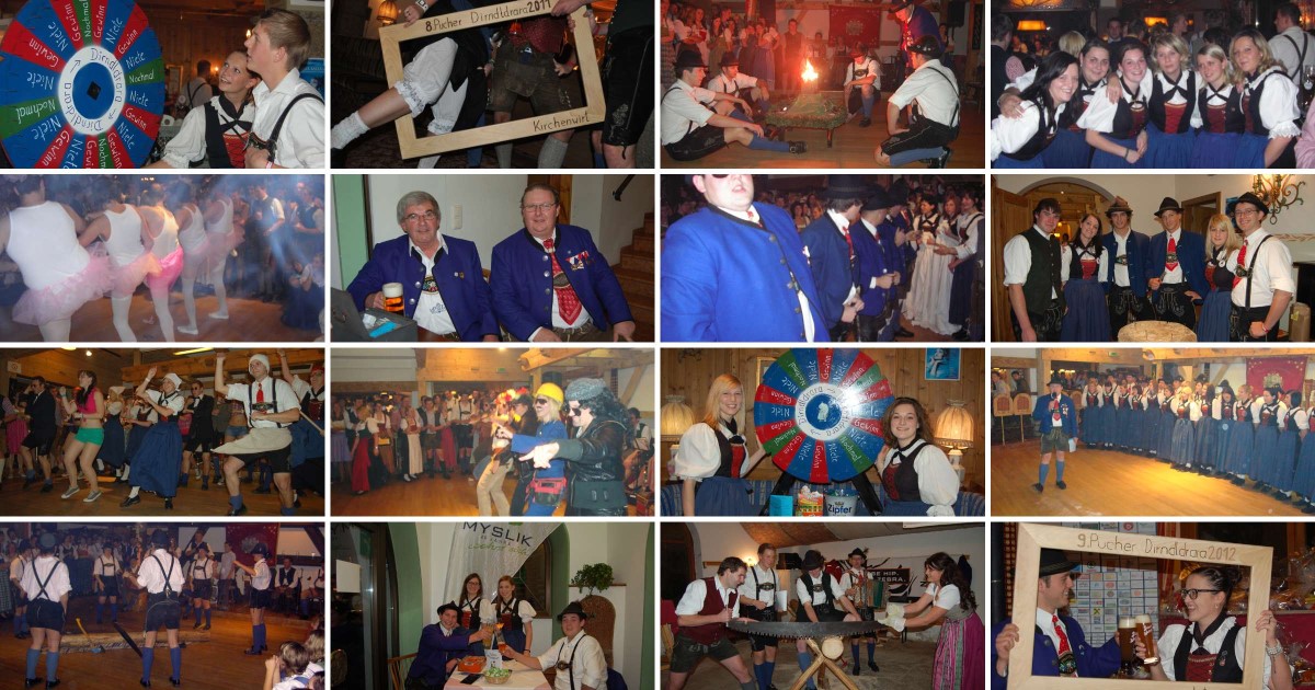 Schnappschüsse Trachtenverein D`Puachstoana - Fotos: Archiv